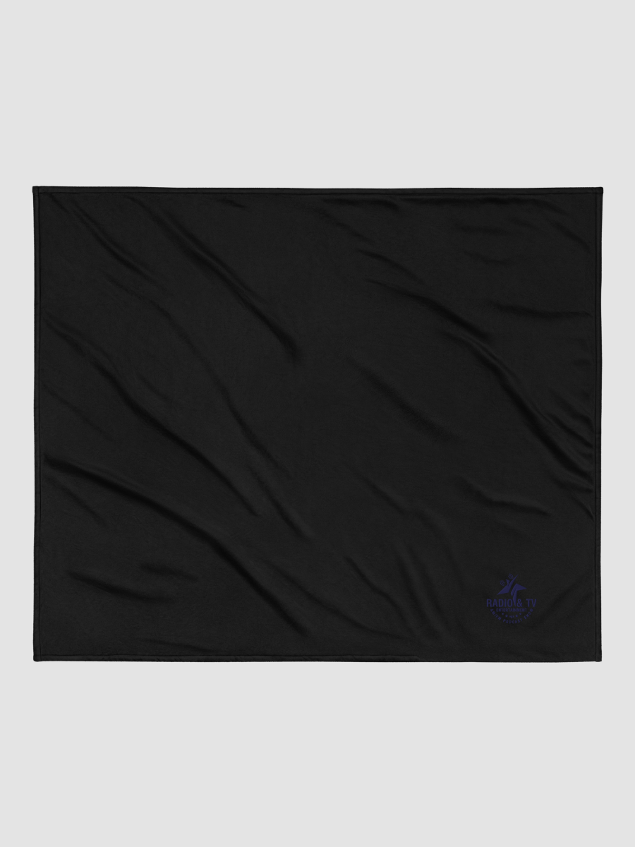 [Radio & TV Entertainment Am/Fm Podcast Show] Port Authority Embroidered Premium Sherpa Blanket Port Authority BP40 product image (2)