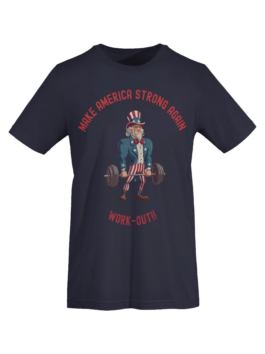 Patriotic Strength Cartoon T-Shirt product image (27)