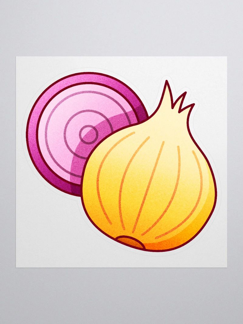 Onion Sticker