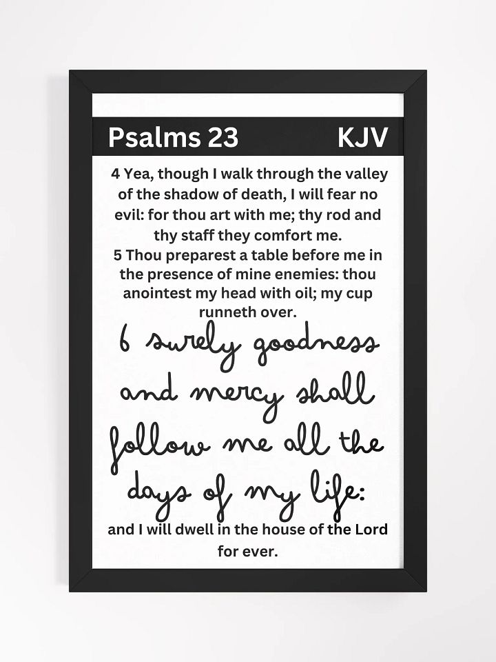 Surely goodness and mercy shall follow me all the days of my life product image (2)