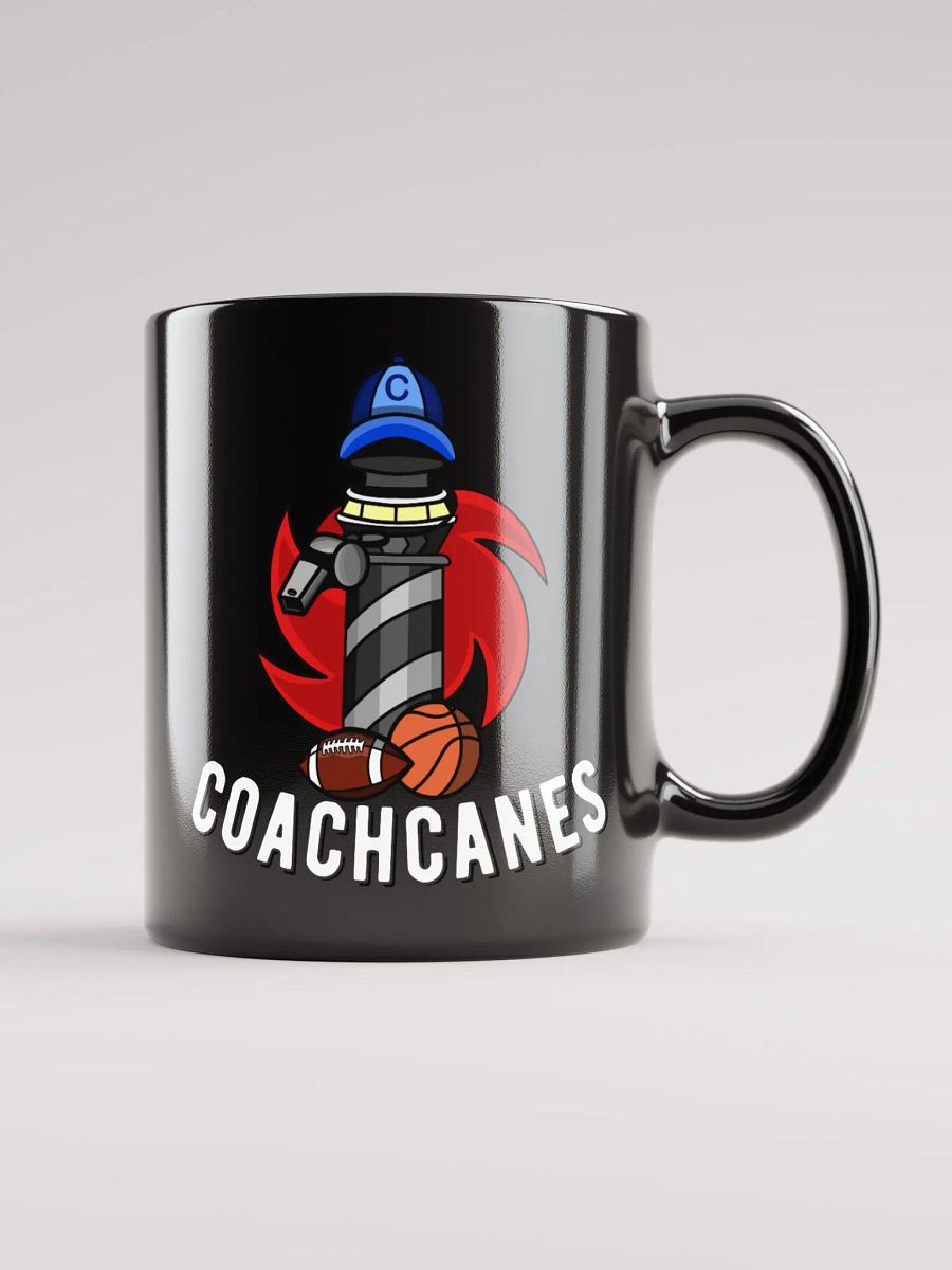 Logo V2 Black Glossy Mug product image (5)