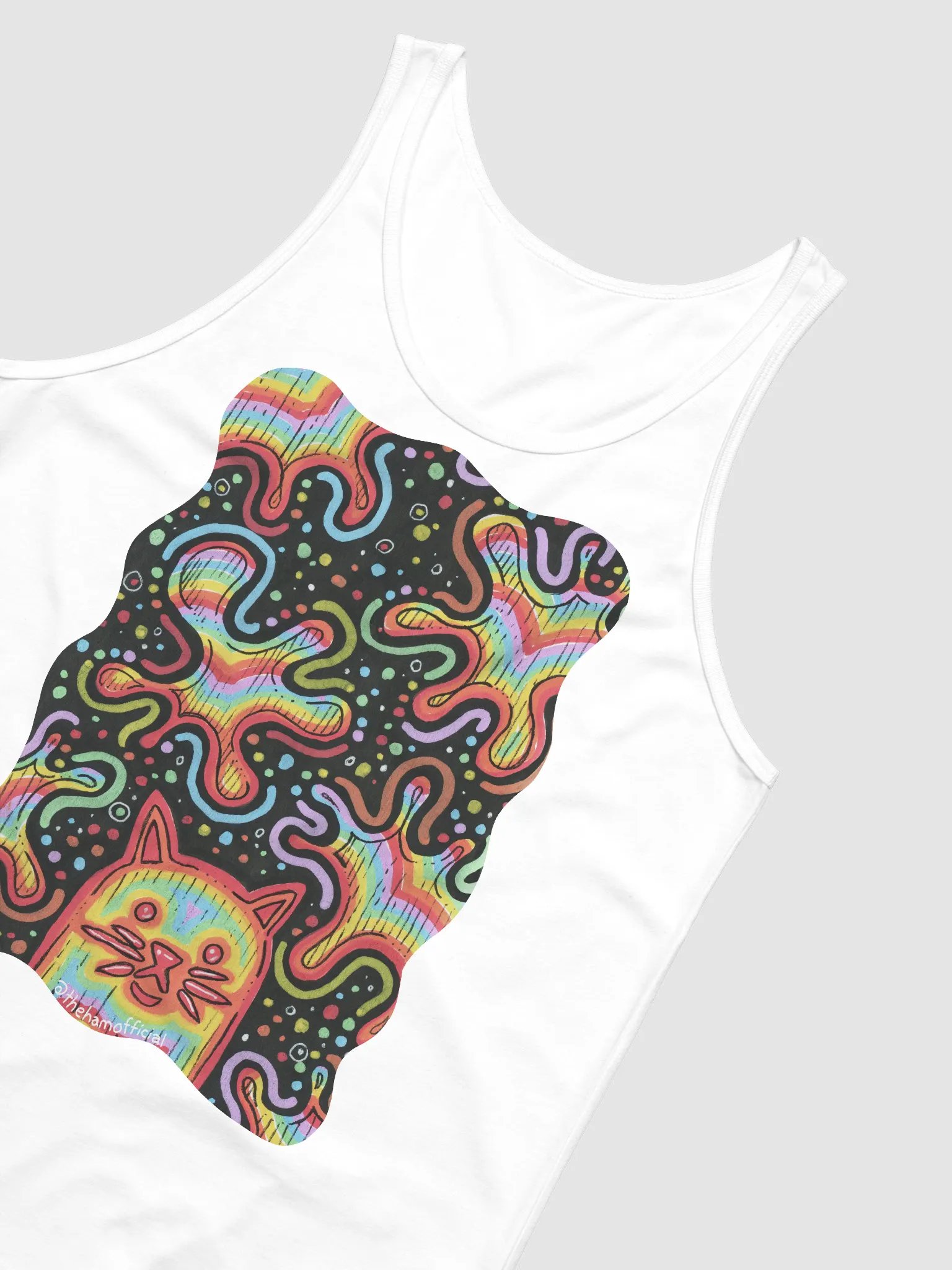 When the Catnip Hits Jersey Tank product image (60)