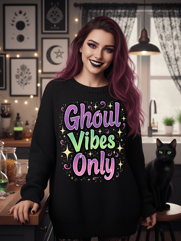 GHOUL VIBES Sweater product image (2)