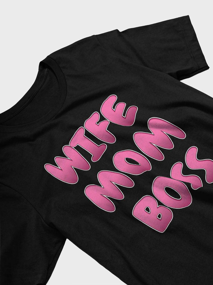 Wife Mom Boss Funny Mother's Day T-Shirt product image (8)
