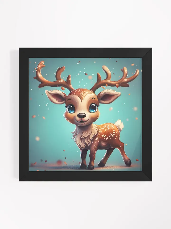 Framed Reindeer Poster product image (2)