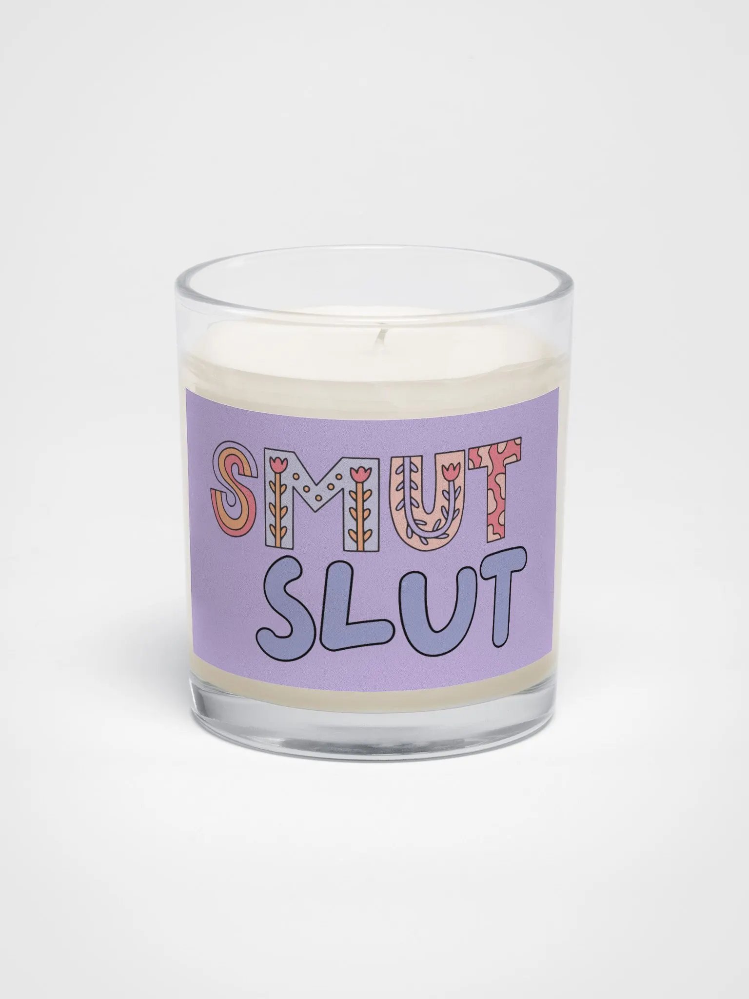 Floral Smut Slut Candle product image (1)