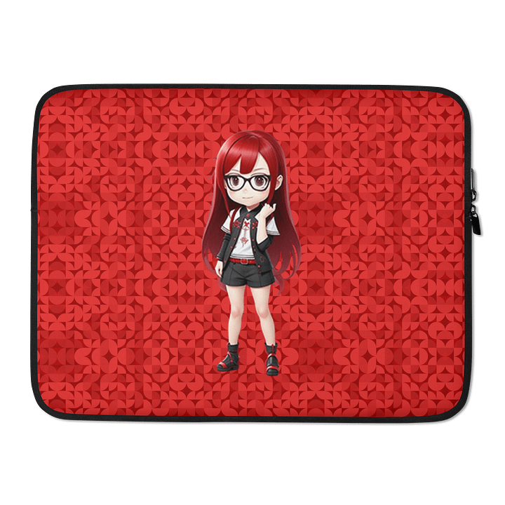 (RED CHIBI) K Laptop Sleeve product image (2)