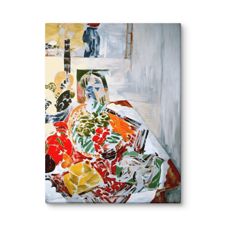 Still Life with Fish #1 (1985) on canvas (30" x 40") product image (2)