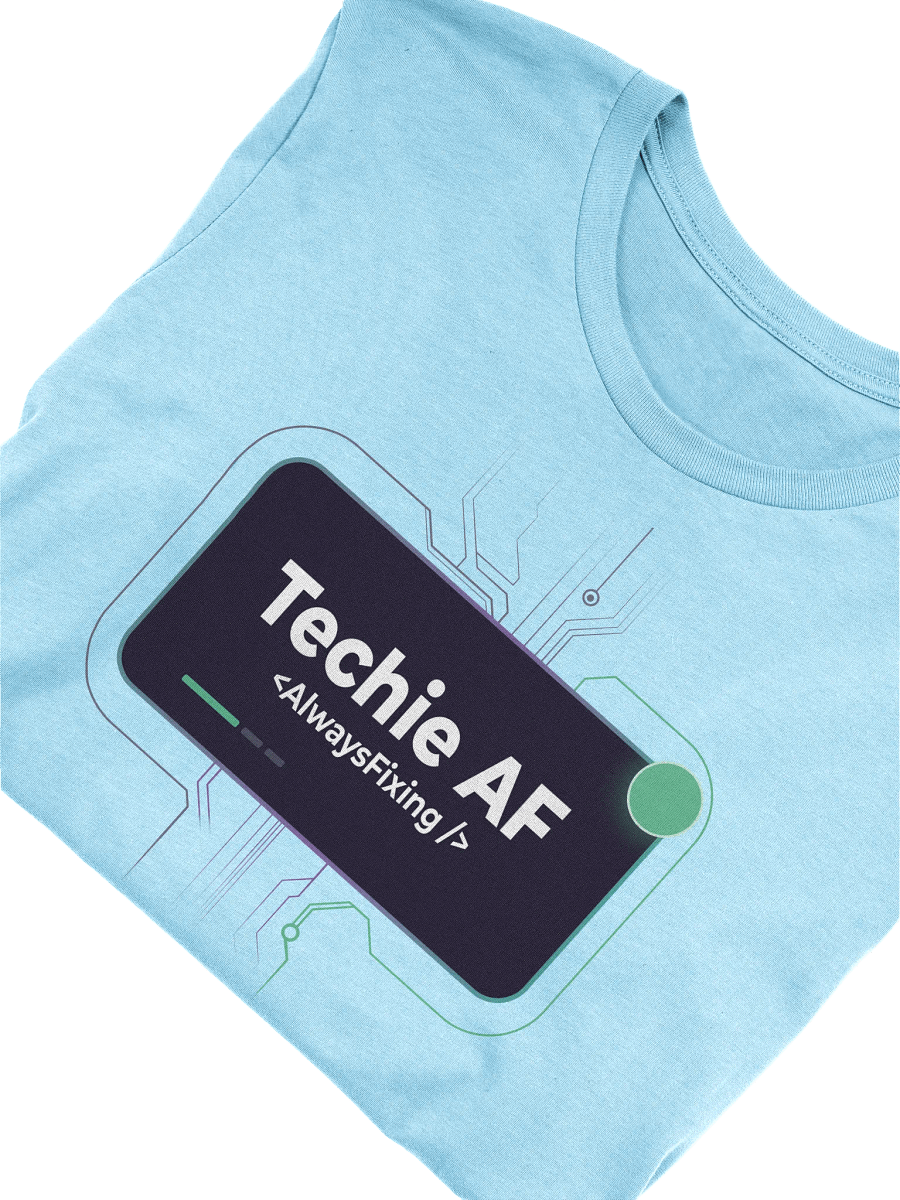 Techie AF Unisex Tee product image (45)