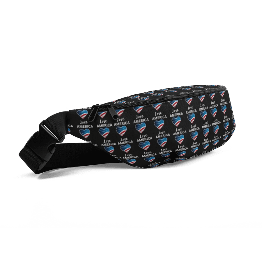 Patriotic Heartbeat Fanny Pack for mane ladies product image (8)