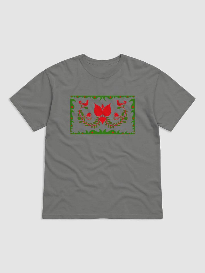 Hungarian Folk Art Red & Green T-Shirt product image (1)