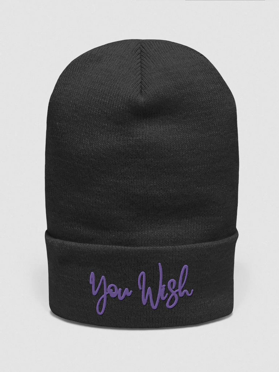 You Wish (blk beanie) product image (1)