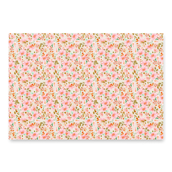 Pink Roses Paper Sheets product image (1)