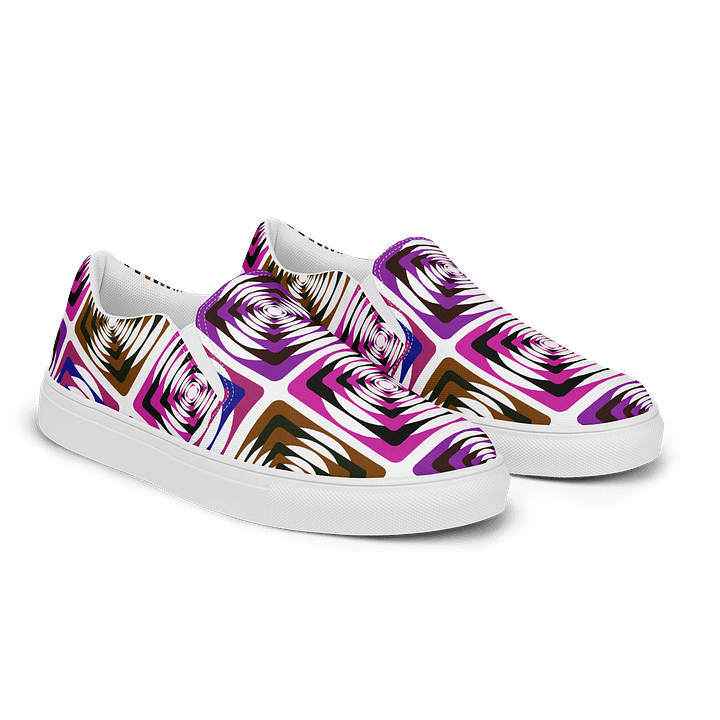 Ripple Effect Women's Canvas Slip-Ons product image (2)