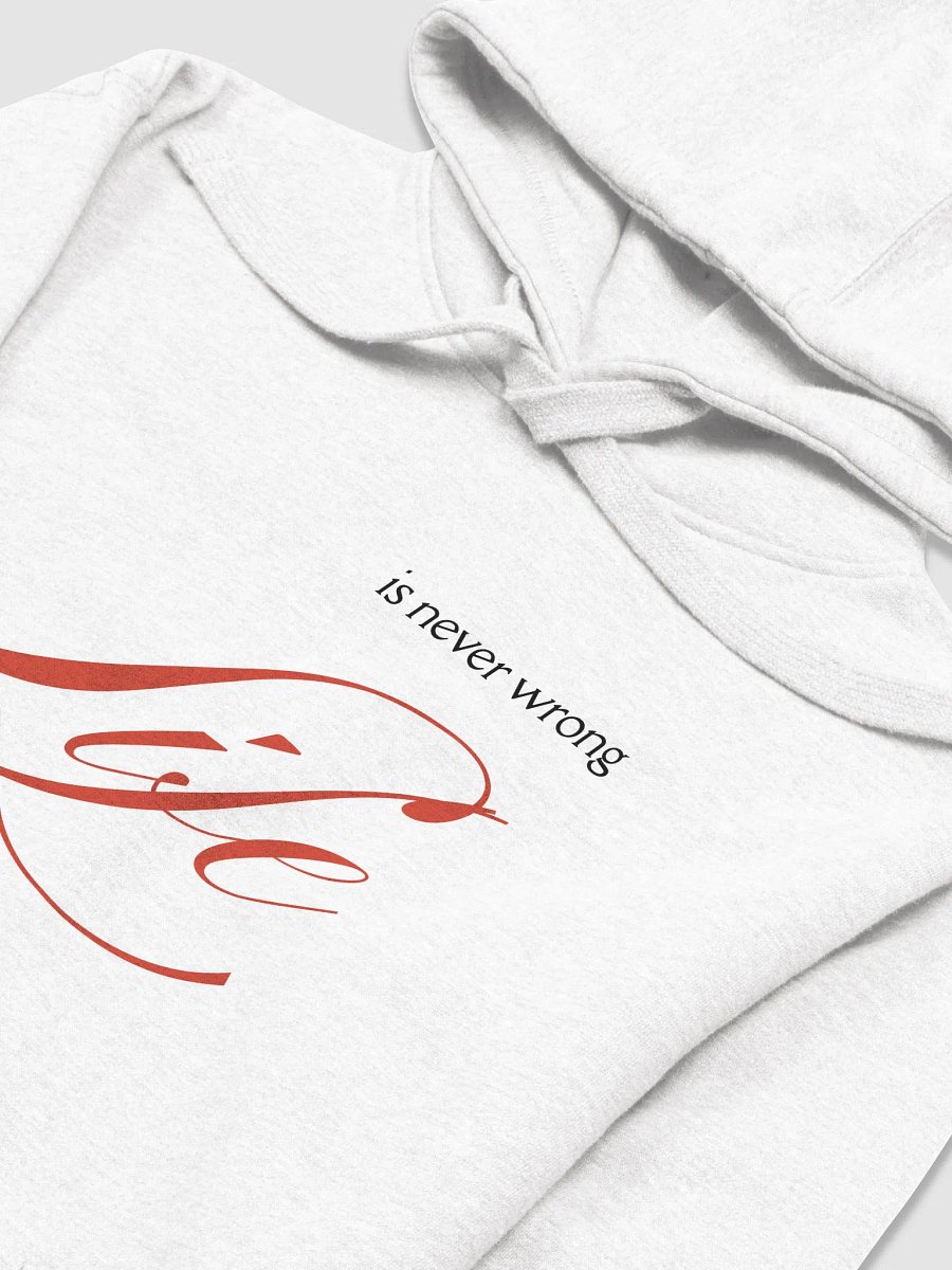 Crimson Cursive Life Hoodie product image (3)