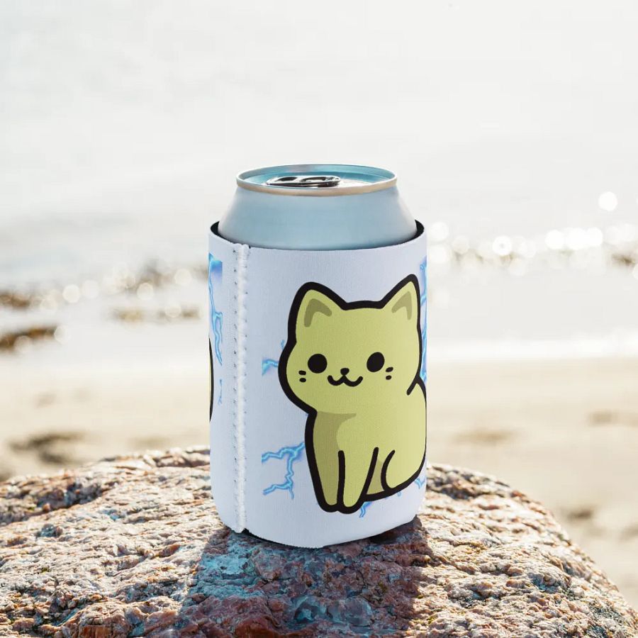 Lightning Kitty! Can Coozie product image (10)