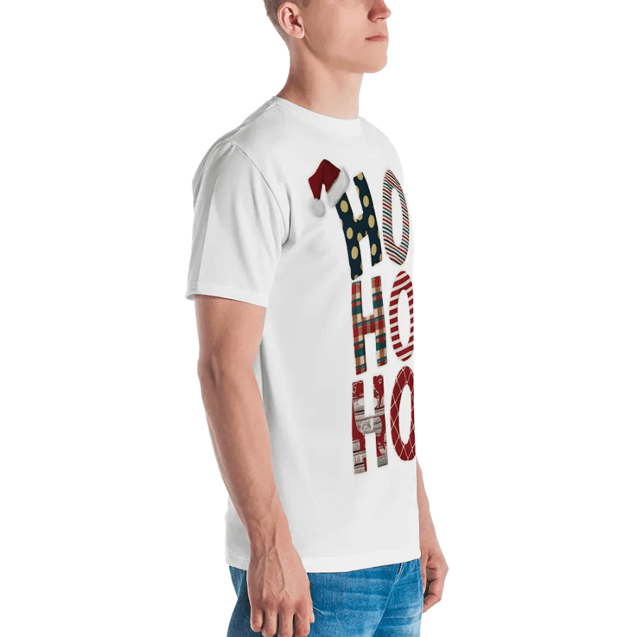 HO HO HO Text T Shirt product image (4)