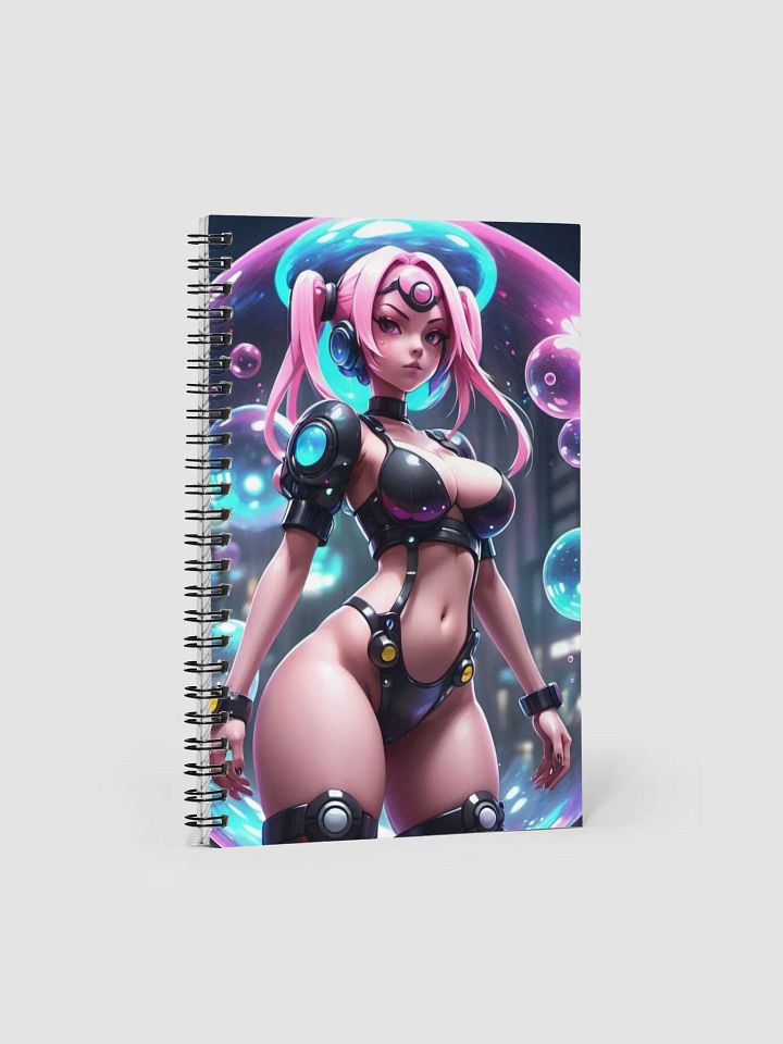 Neon Future Spiral Notebook product image (1)