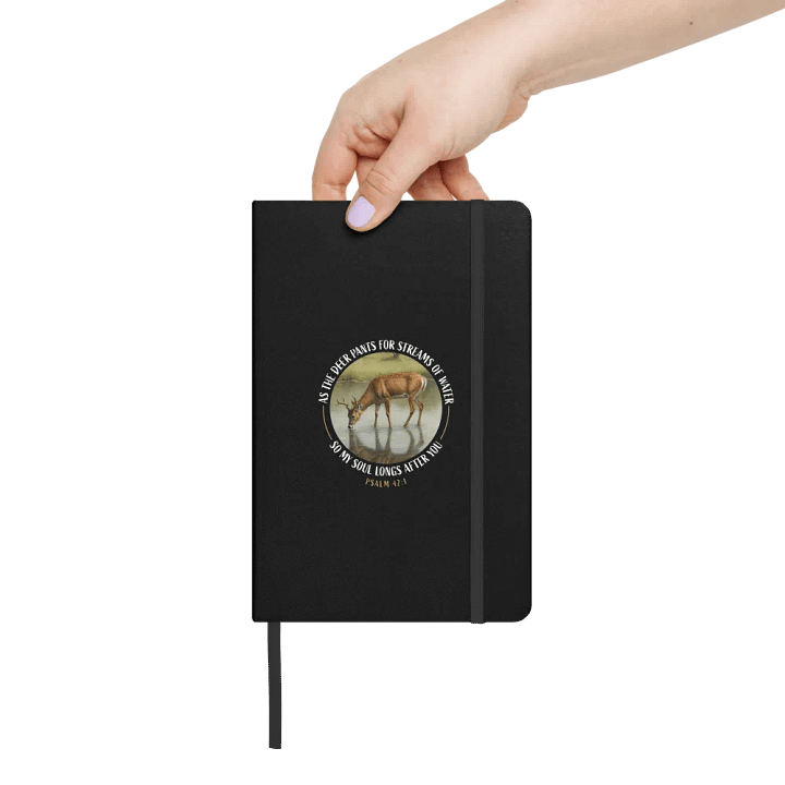 As the Deer Psalm 42:1 Hardcover Notebook product image (1)