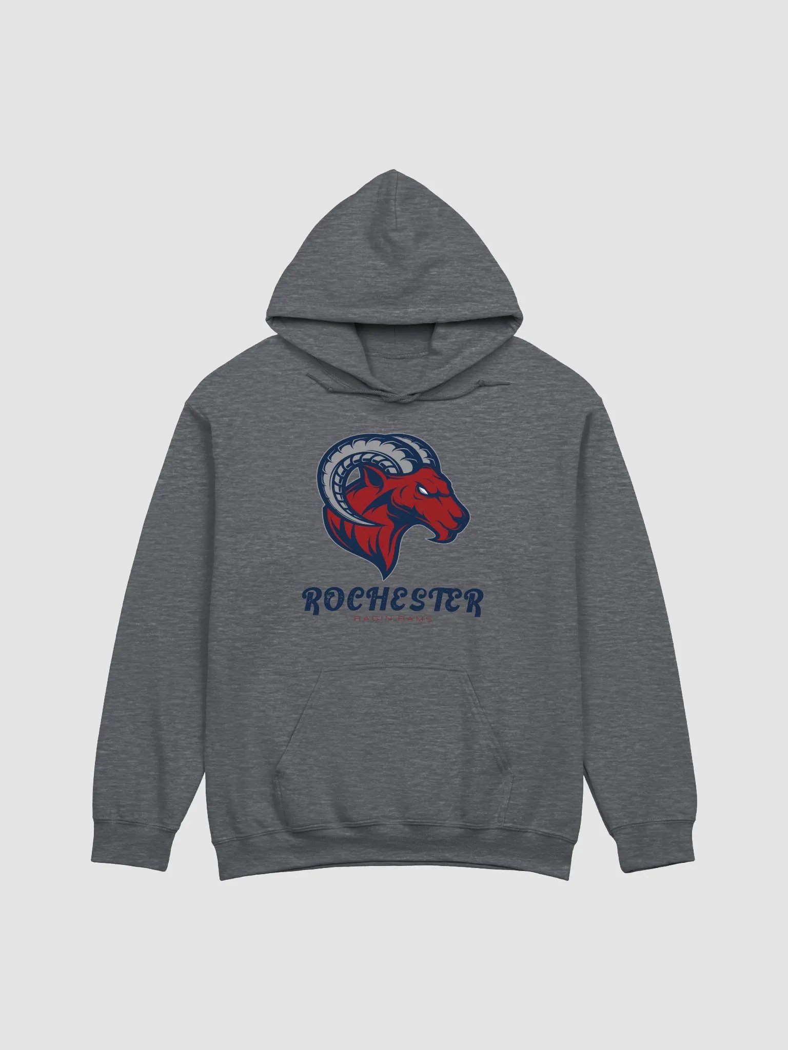 Rochester Ragin Rams Classic Hoodie by Gildan product image (2)