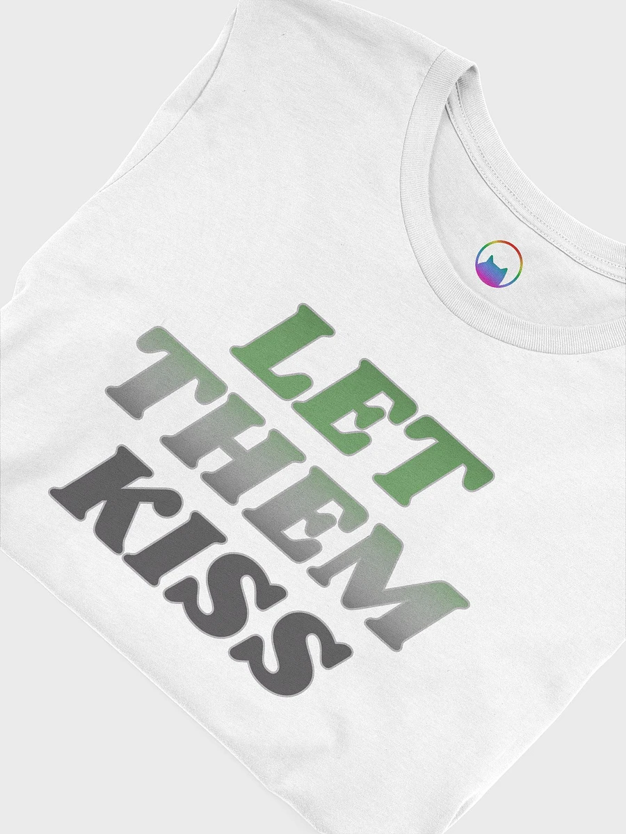 Let Them Kiss - Aromantic Pride T-shirt product image (6)