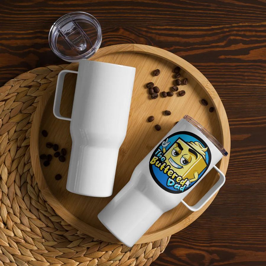 TheButteredDad Travel Mug With Handle product image (6)