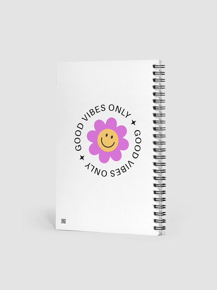 Smiling Flower Spiral Notebook product image (2)
