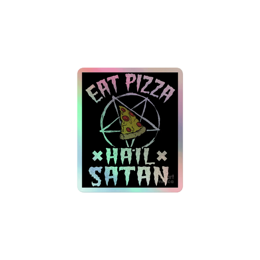 Eat Pizza x Hail Satan product image (1)