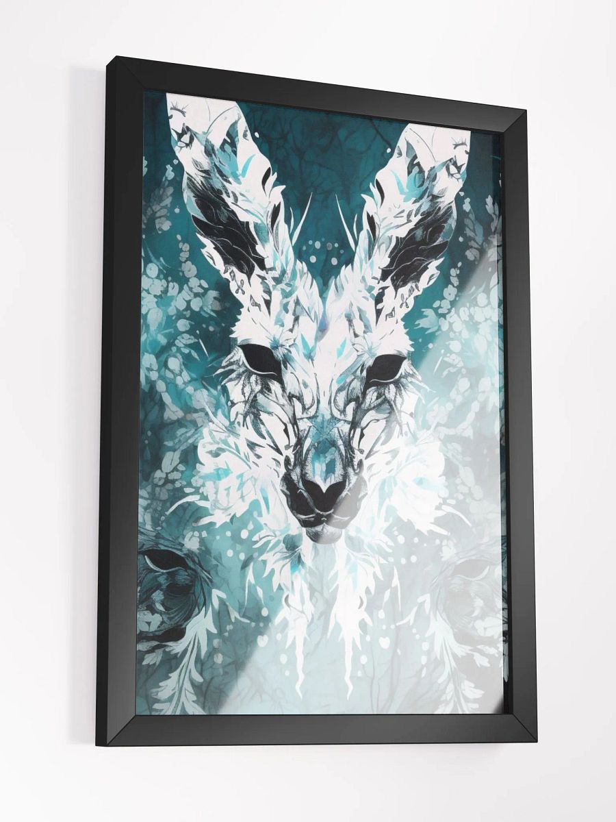 Inkblot Art - Kangaroo Framed Poster Art product image (3)