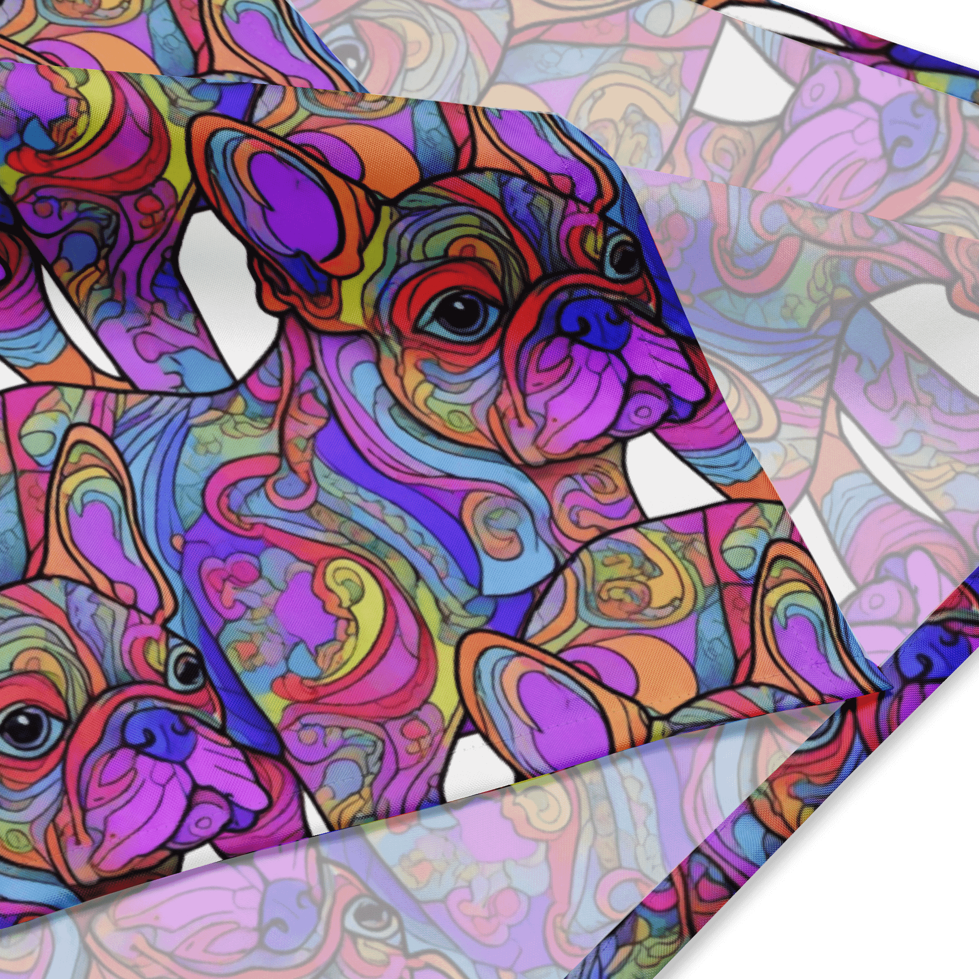 Groovy Frenchie #1 - Bandana product image (3)