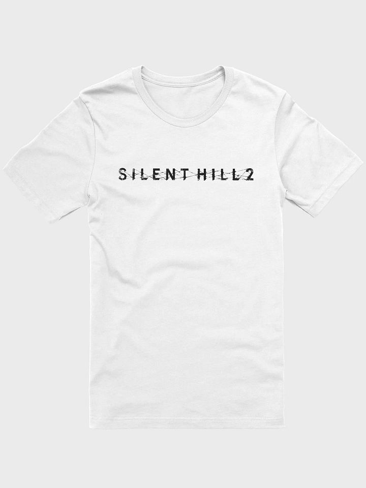 'SILENT HILL 2' Barbed Wire Typography T-Shirt product image (1)