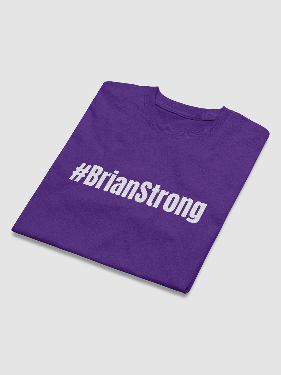 #BrianStrong On Front Edition - Purple For Pancreatic Cancer - Reptile Army Tee product image (3)