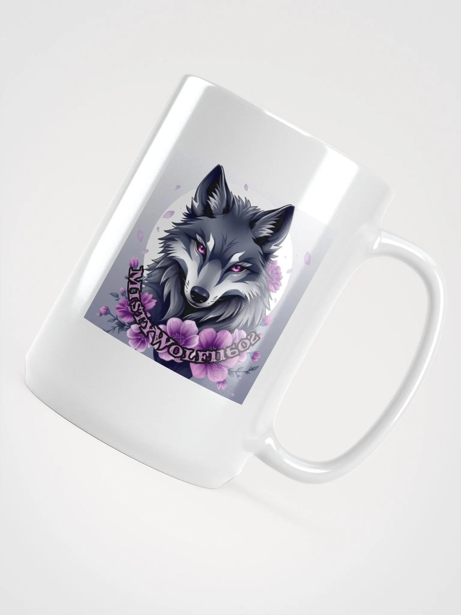 Mystical Wolf Mug product image (4)