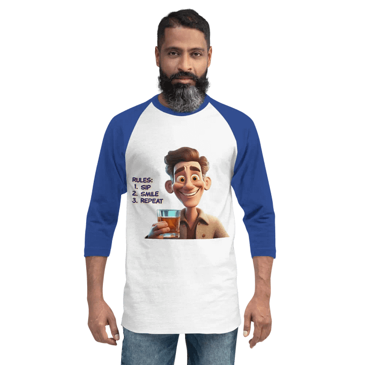 Sip, Smile & Repeat - Baseball Shirt product image (32)