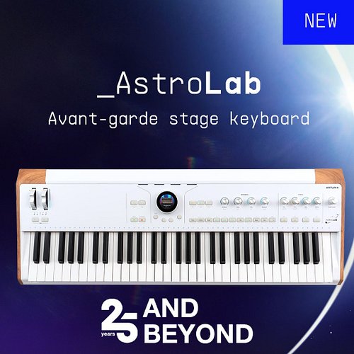 @Arturia_Official announces a new generation of performance keyboard. Blending their years of virtual instrument achievements...