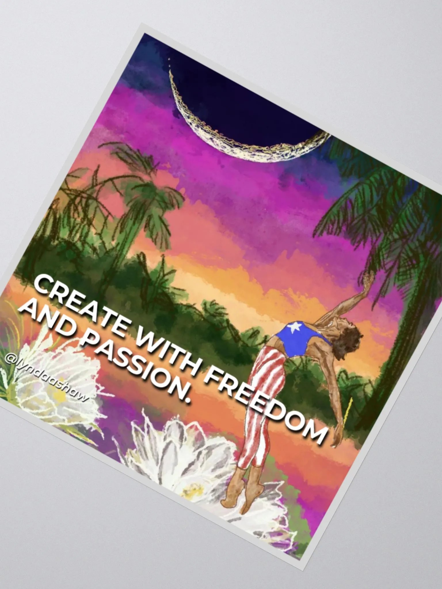 Dama de Noche; sticker product image (2)