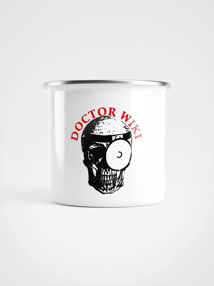 Doctor Wiki Enamel Mug product image (1)