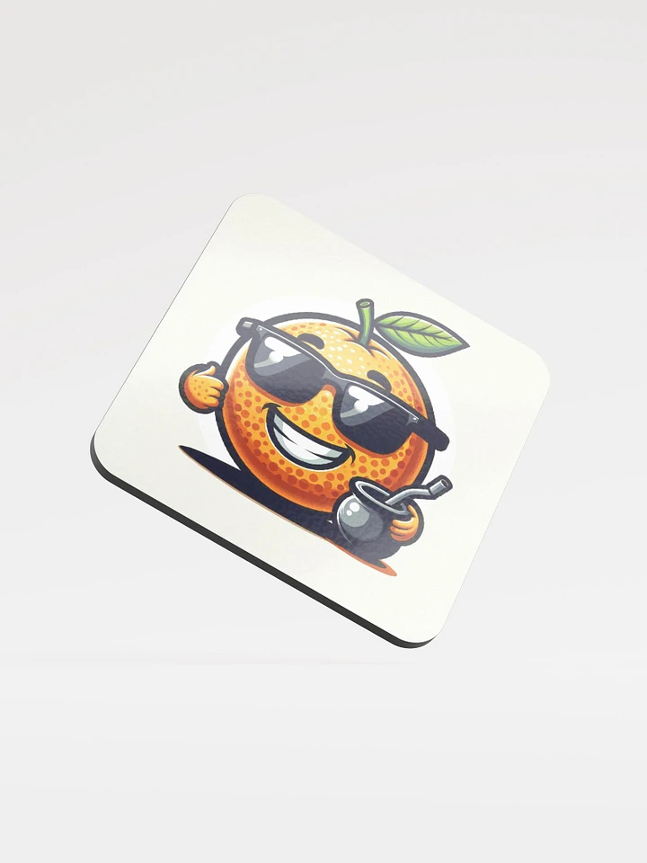 Tangerine Mate Coaster product image (1)
