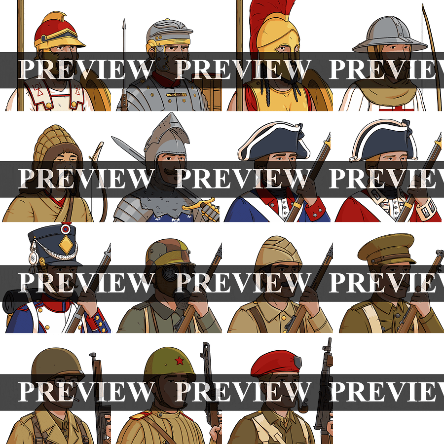 (FREE FOR MEMBERS) PDF Armchair Historian Profile Pictures product image (2)
