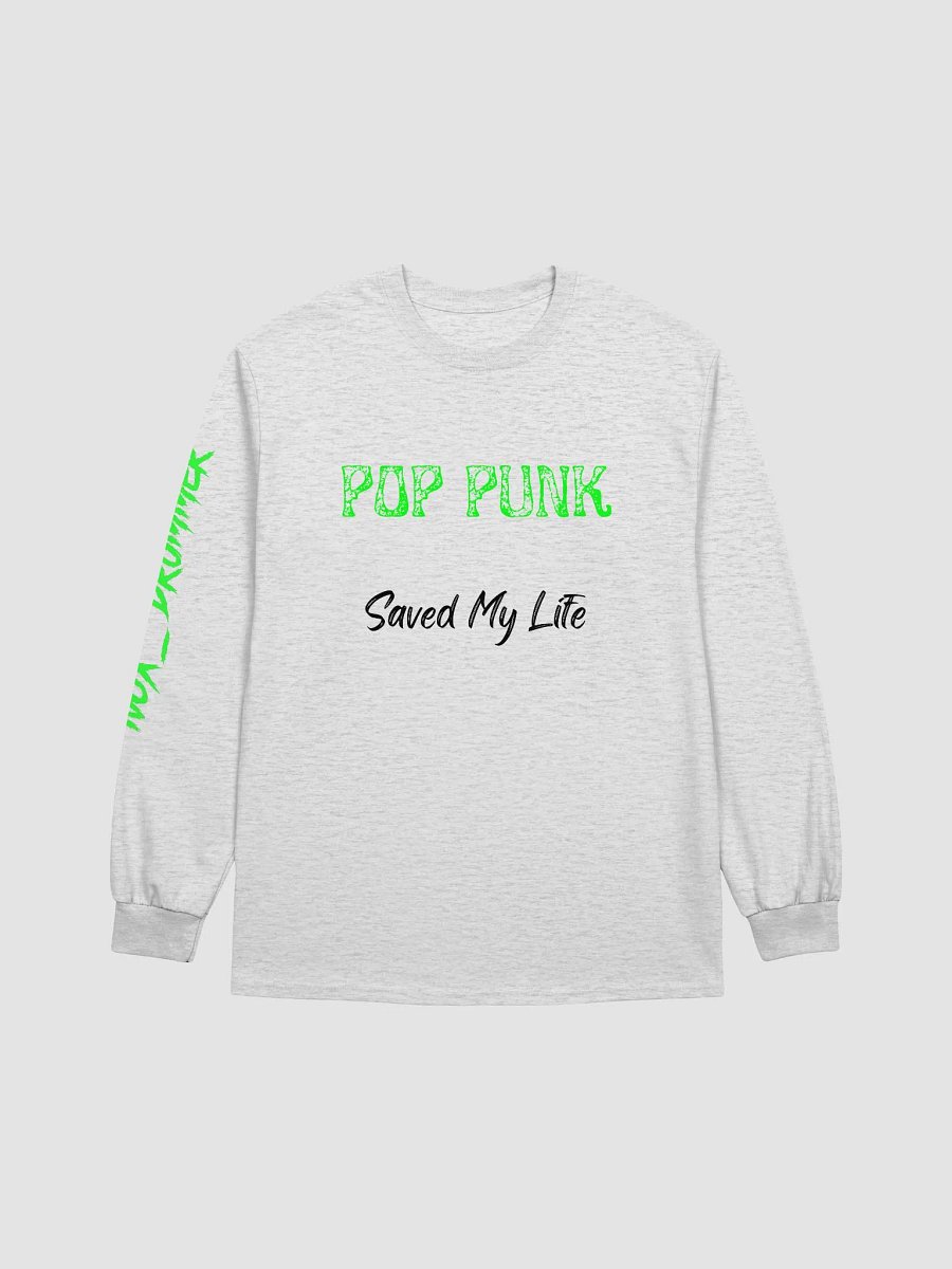 Pop Punk Saved My Life Long Sleeve (Black) product image (1)