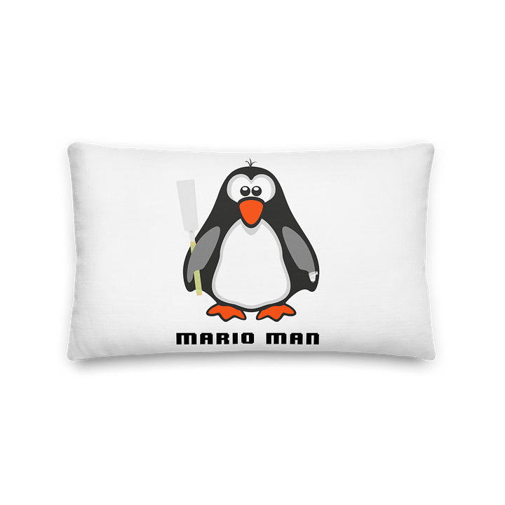 Mario Man Premium Pillow product image (2)