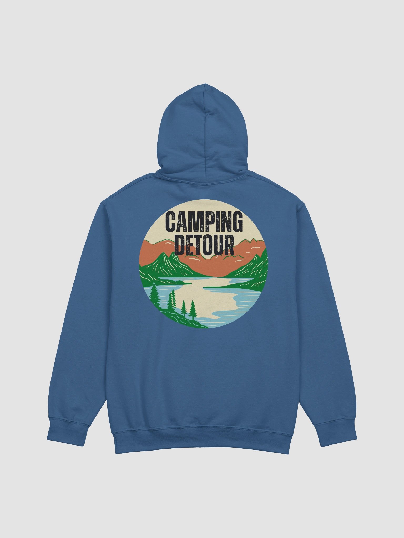 camping detour unisex hoodie product image (3)