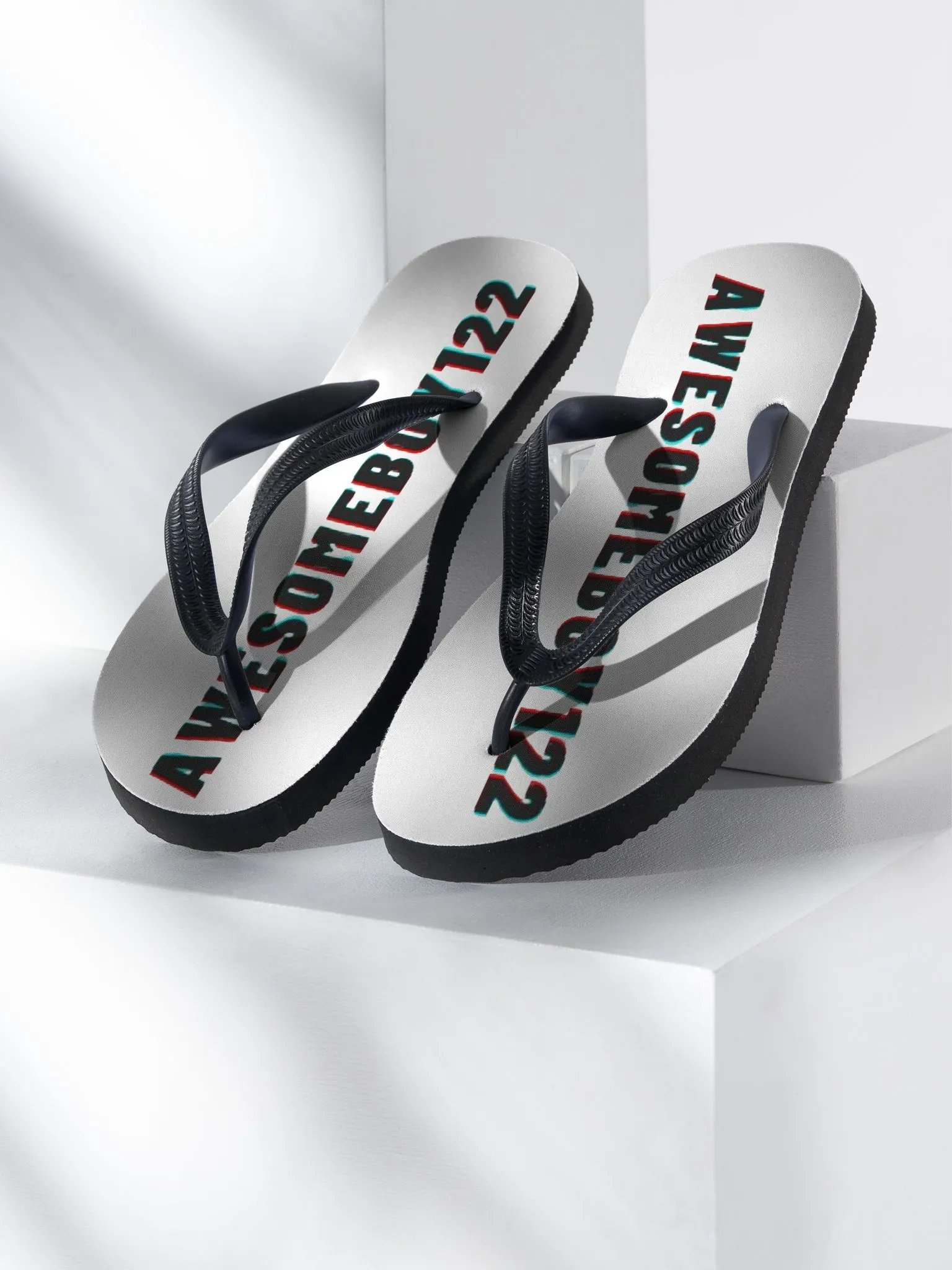 AWESOMEBOY122 Custom Flip-Flops product image (1)