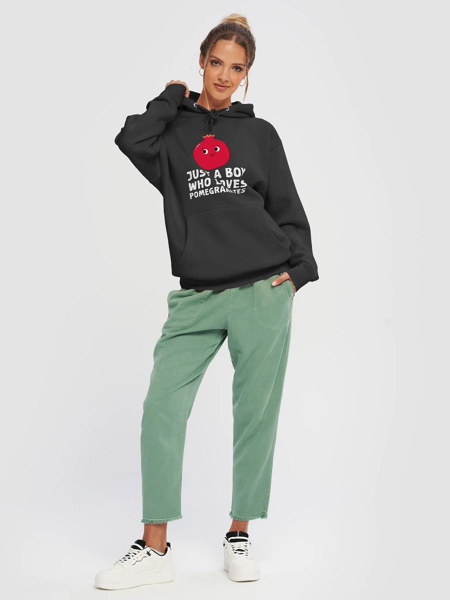 Just A Boy Who Loves Pomegranates Hoodie Funny Pomegranates Lover Hoodie product image (5)