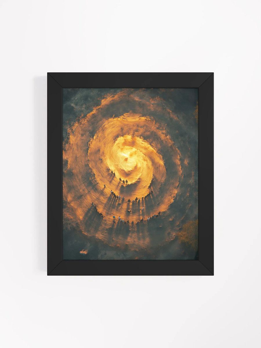 Unity Under the Stars | Framed High-Quality Matte Poster product image (4)
