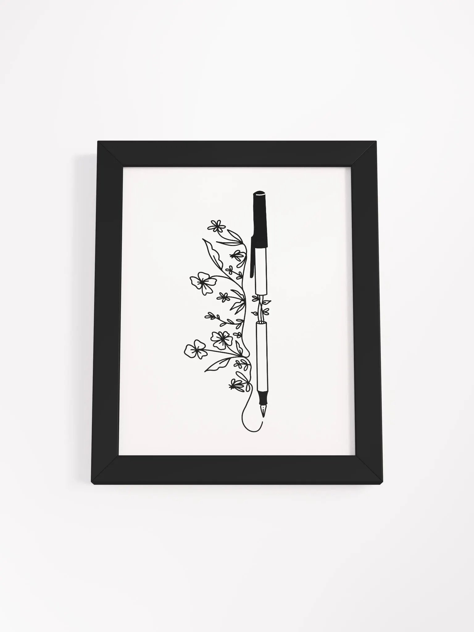 Free Writing Framed Art Print product image (1)