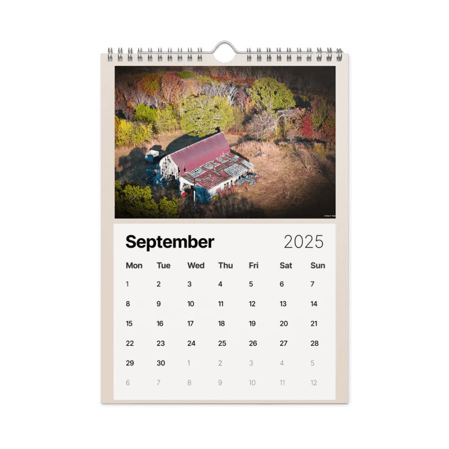 "Barns in the Ozarks" Calendar: A Beautiful Collection Ozark's Area Barn Shots product image (12)