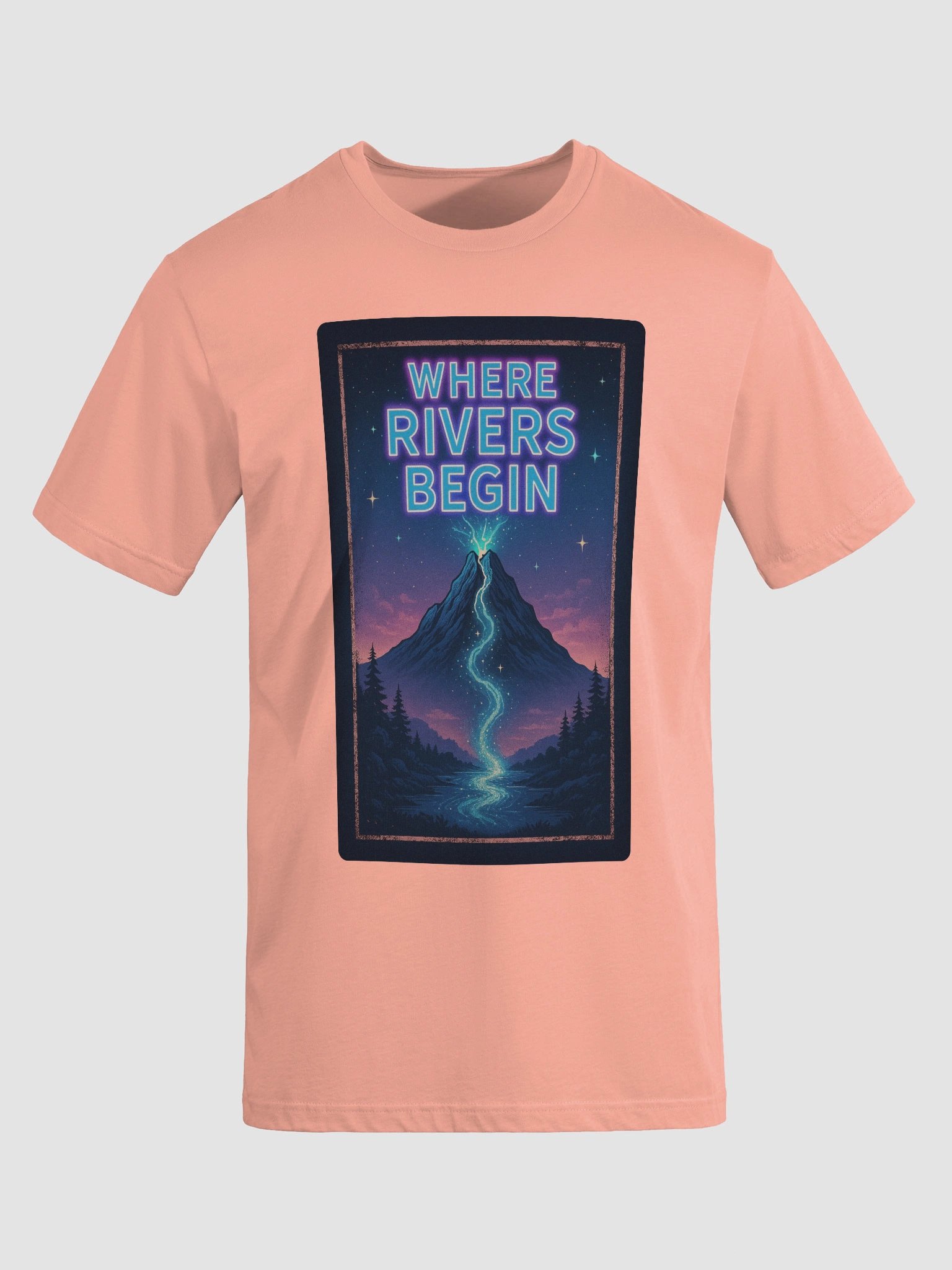 Neon Mountain Dreams T-Shirt product image (8)