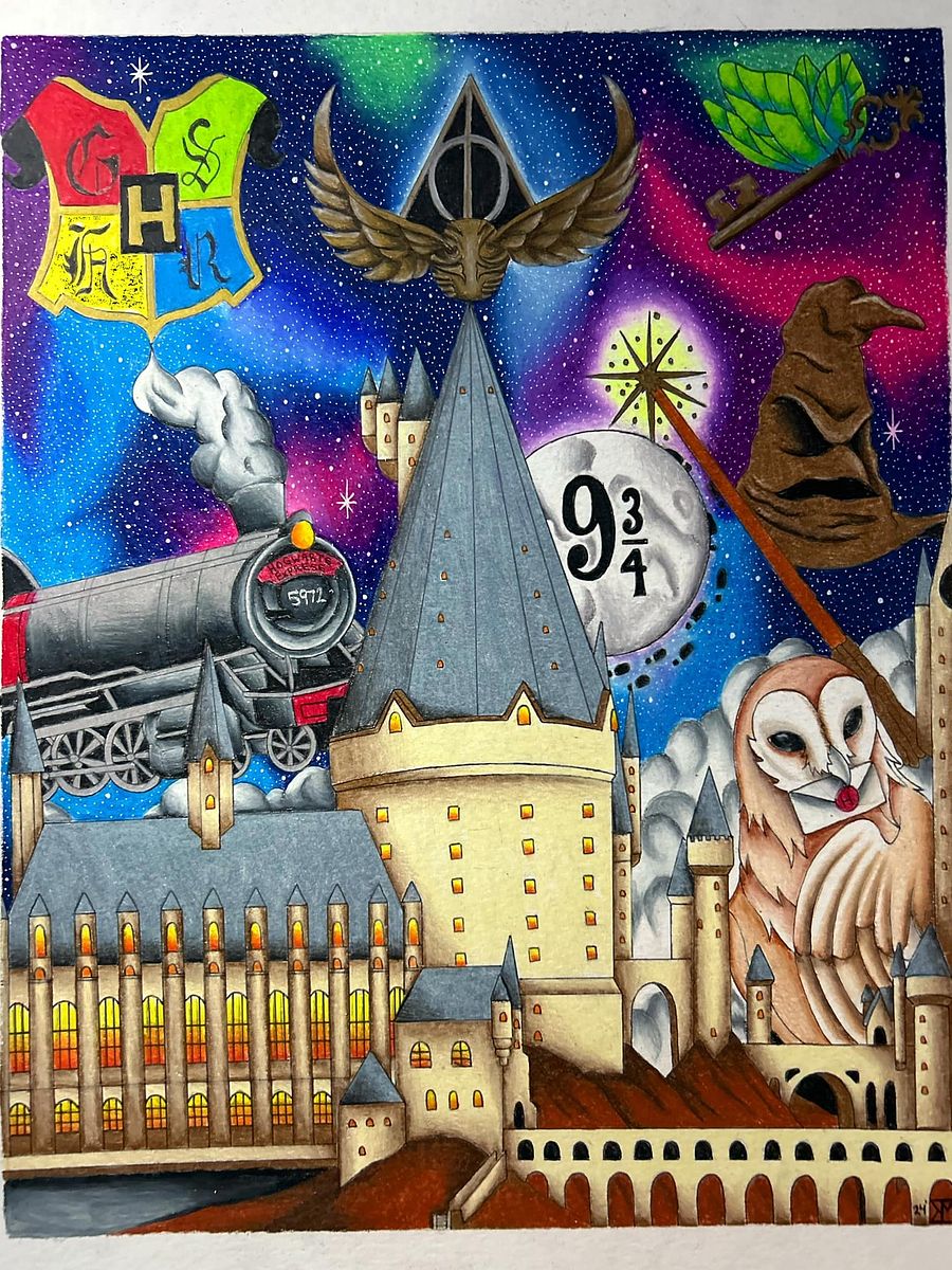 Off to Hogwarts Original product image (1)