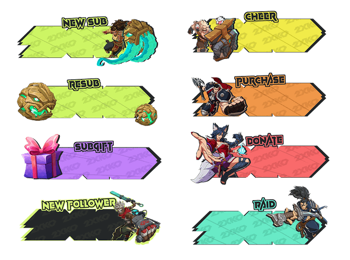 2XKO TWITCH ANIMATED ALERT product image (2)